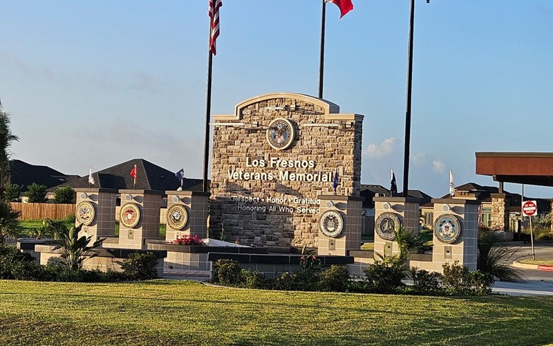 Los Fresnos Veterans Memorial in Los Fresnos, TX — Action House Leveling provides foundation repairs across the Los Fresnos area